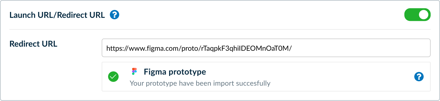Redirect URL in the Userlytics platform